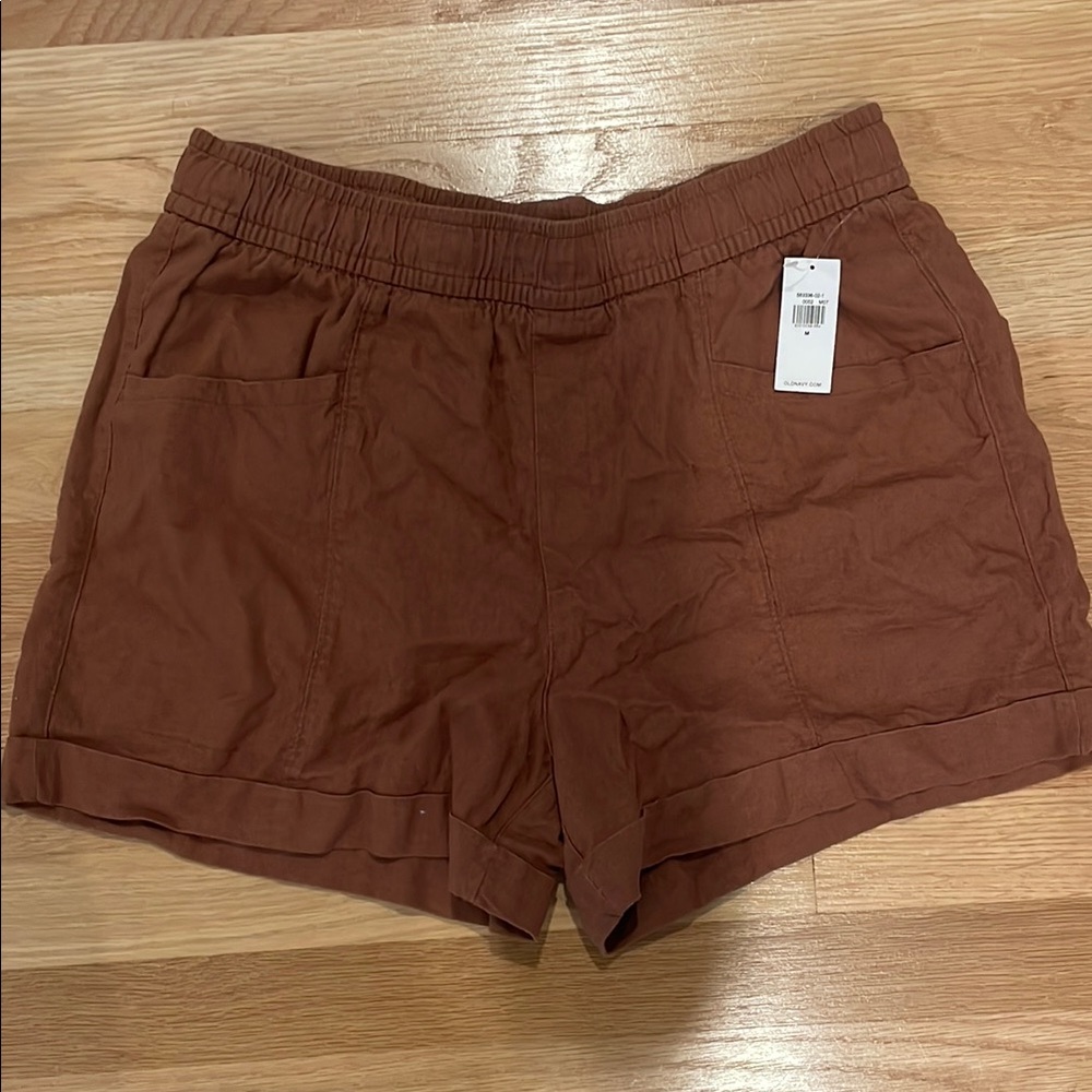 Women's Brown Casual Shorts